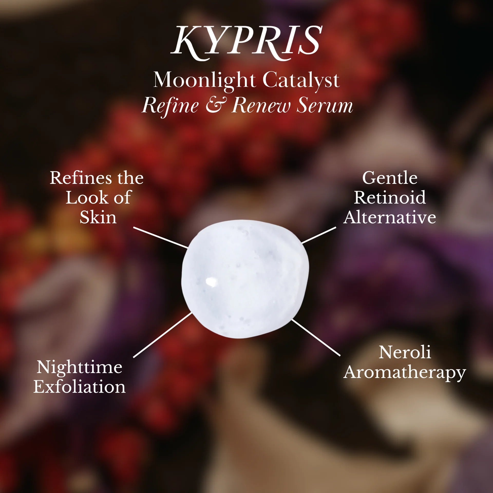 Kypris Moonlight Catalyst – Refine & Renew Overnight Facial Serum