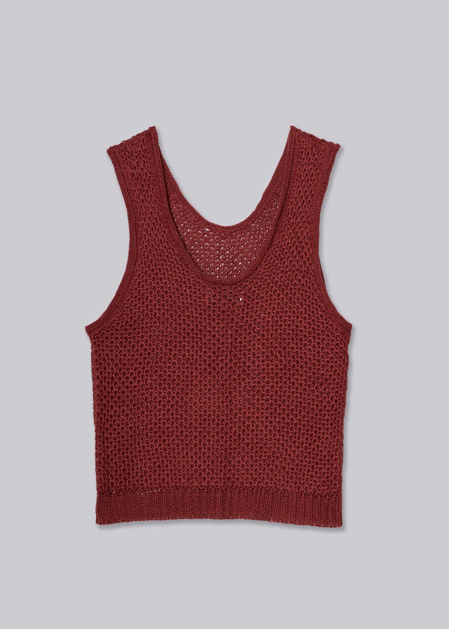 Linen Tank // Brick