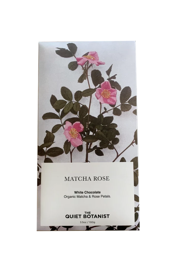 Matcha Rose Chocolate Bar