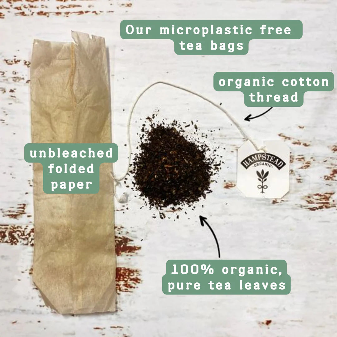 Micro Tea Bag Hampsted Organic English Breakfast Tea Bags – Seven Sisters