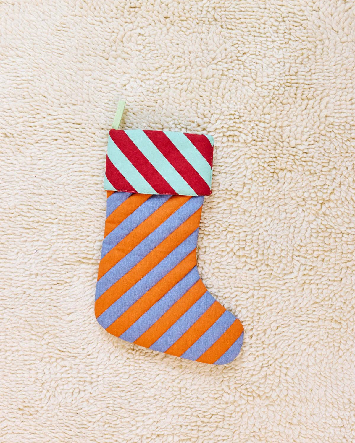 Striped Stocking // Pumpernickel