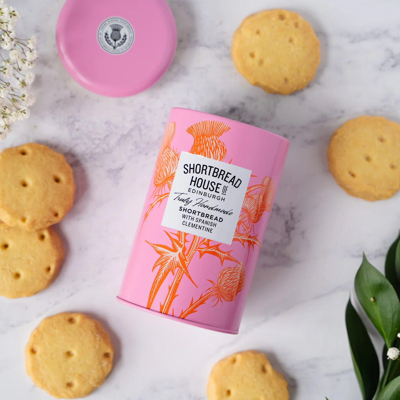 Spanish Clementine // Shortbread Biscuts Tin
