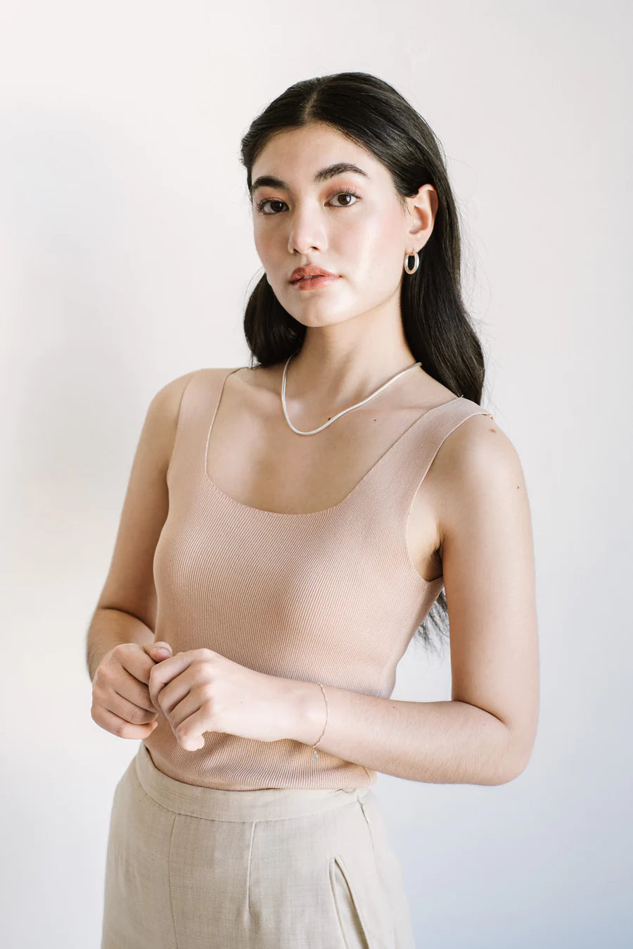 Cait Hoops // Sterling Silver
