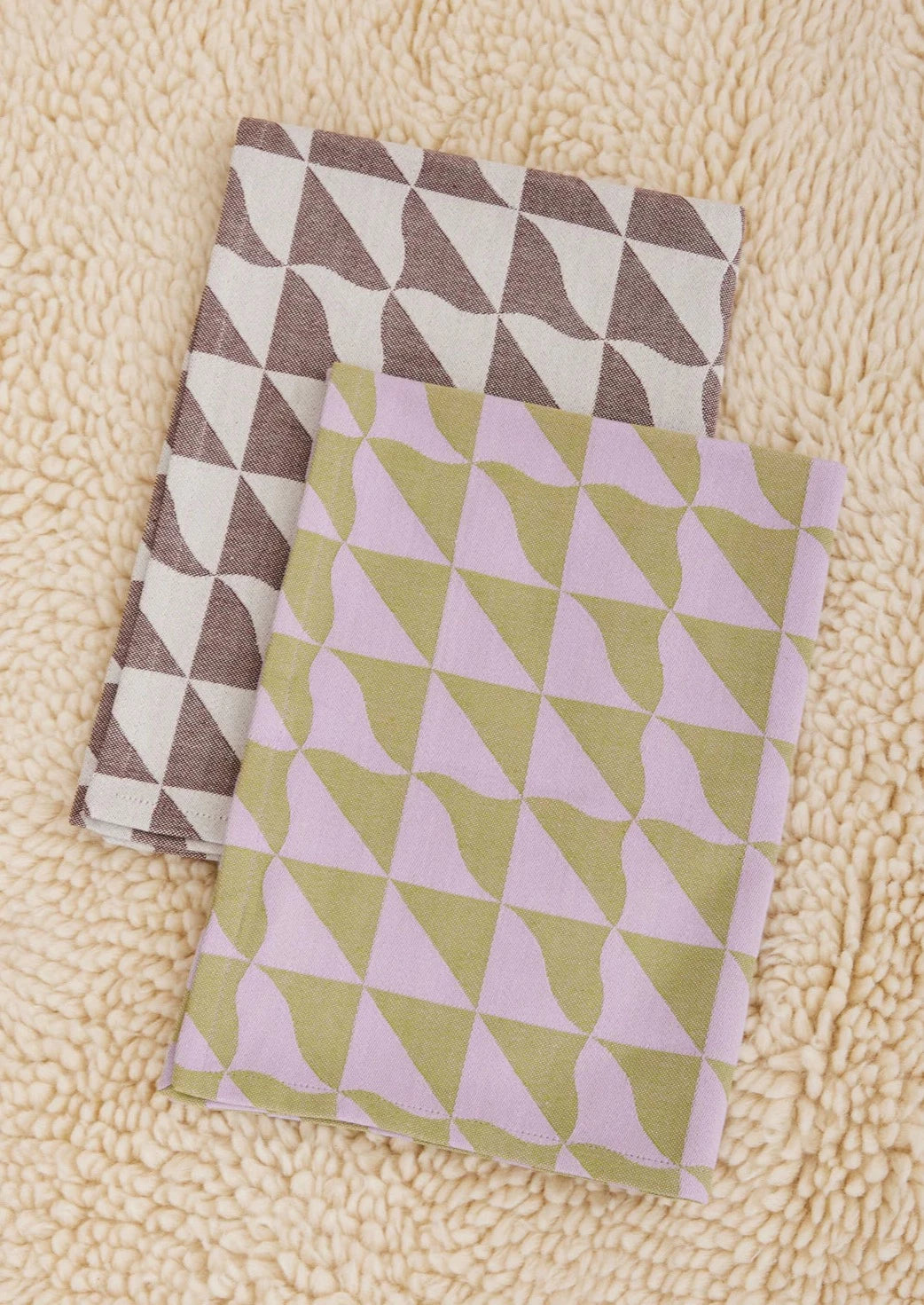 Pattern Dish Towels // Sail // Set of 2