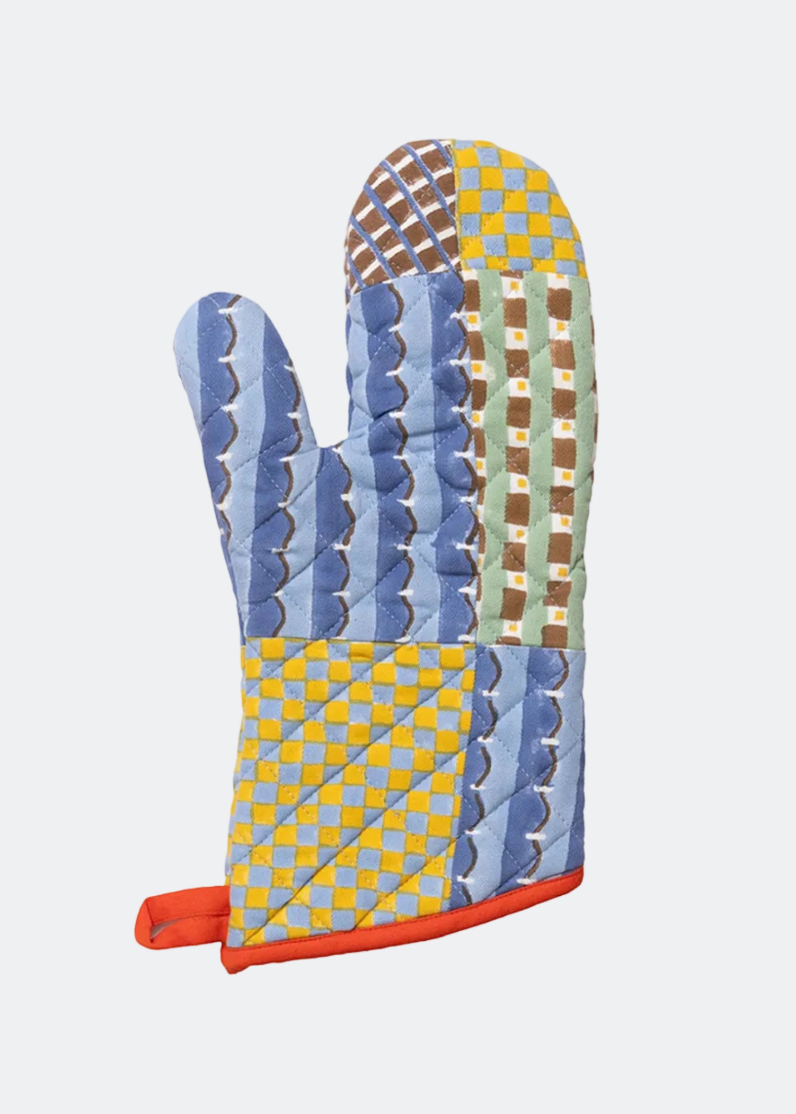 Patchwork Oven Mit // Limited Edition Collab with Samin Nosrat