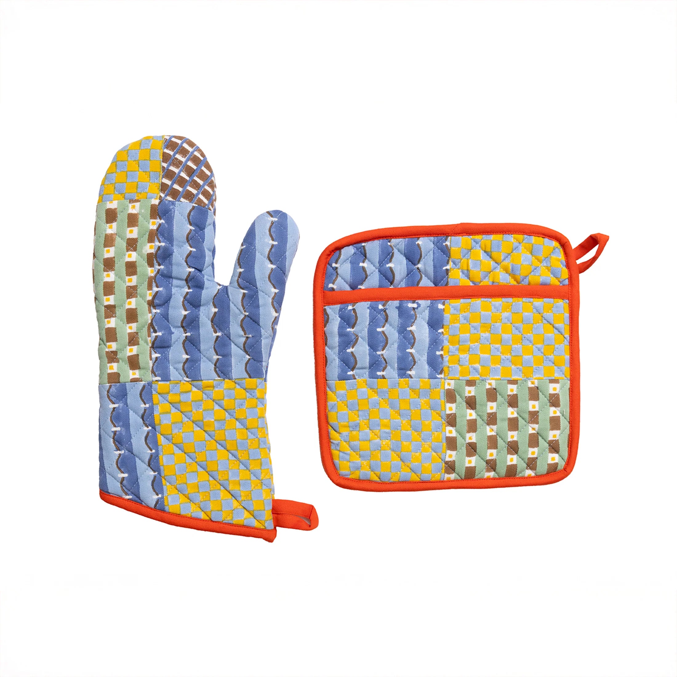 Patchwork Oven Mit // Limited Edition Collab with Samin Nosrat