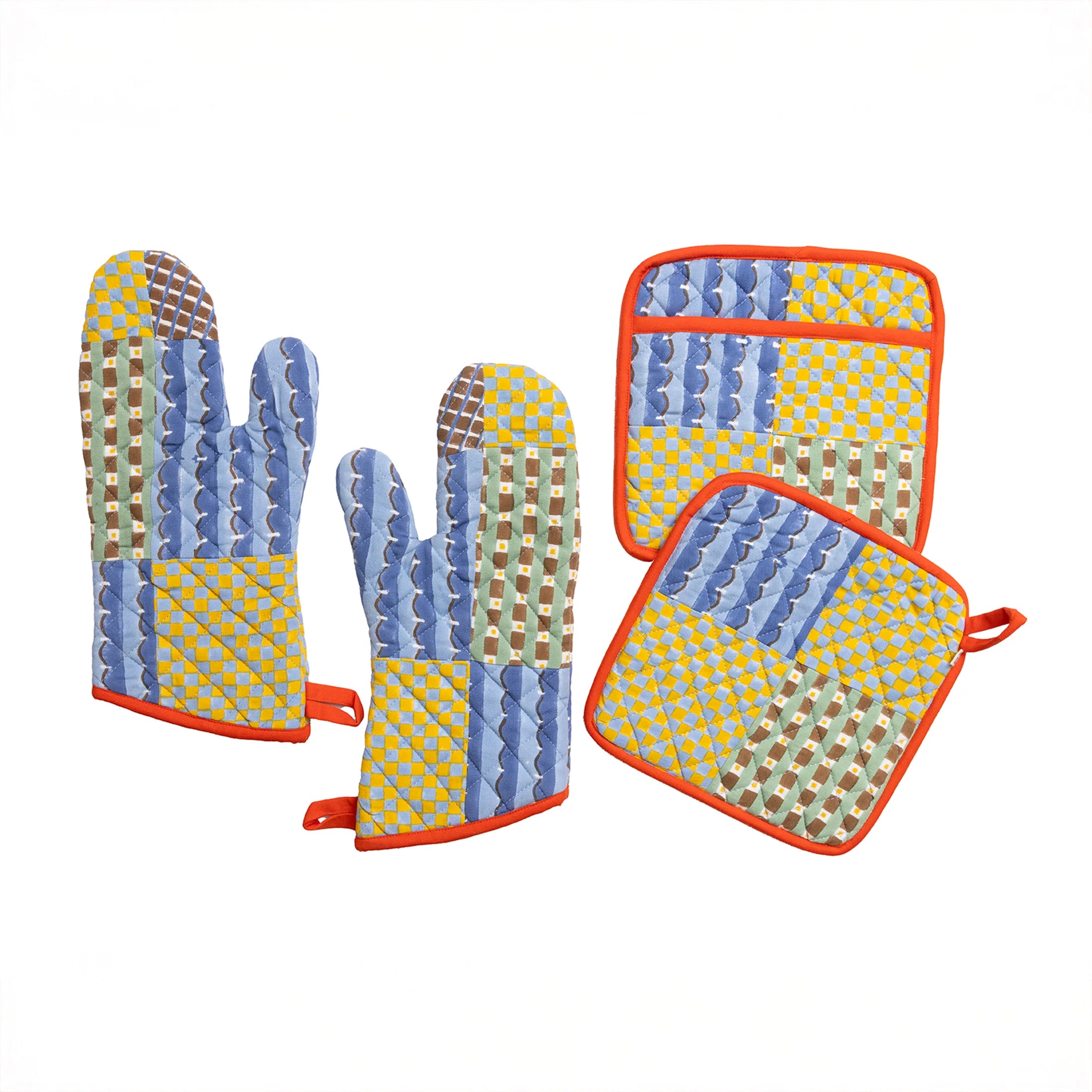 Patchwork Oven Mit // Limited Edition Collab with Samin Nosrat