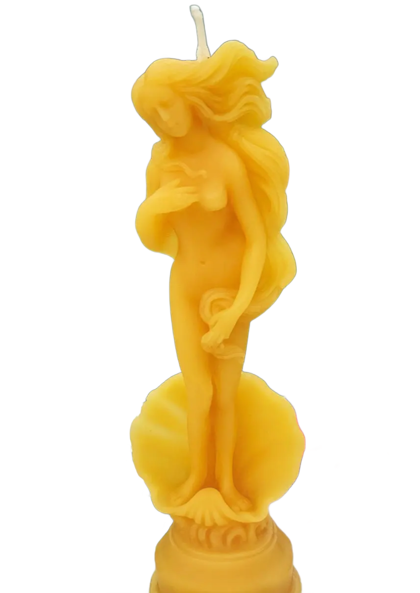 The Birth of Venus // Beeswax Candle