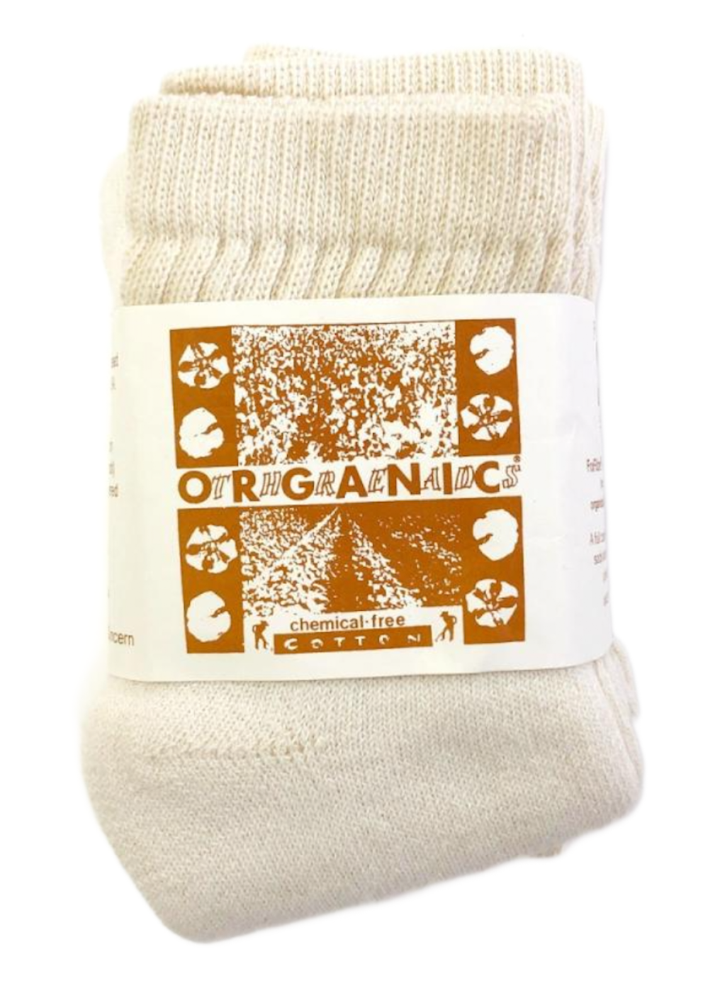Short Top Sock (3-Pack) // Organic Cotton // Cream
