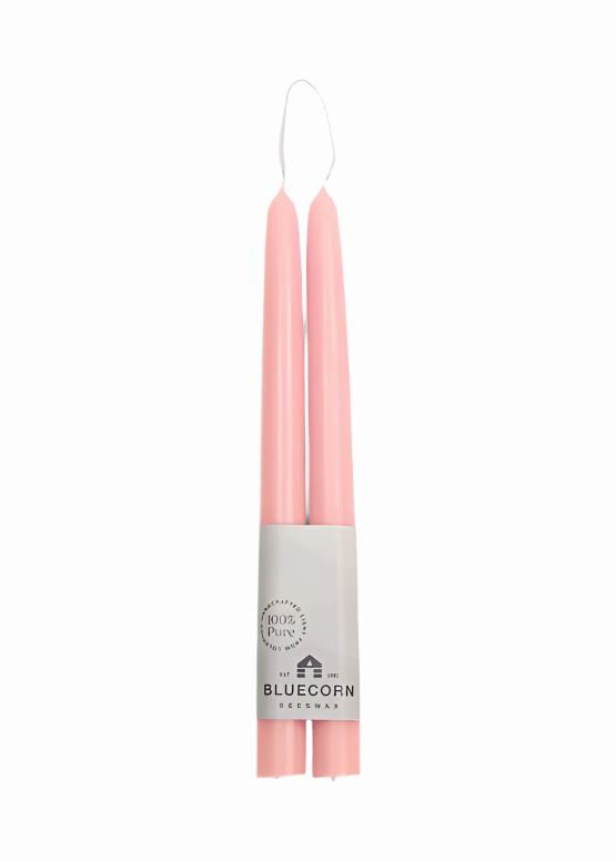 Beeswax Taper // Pink