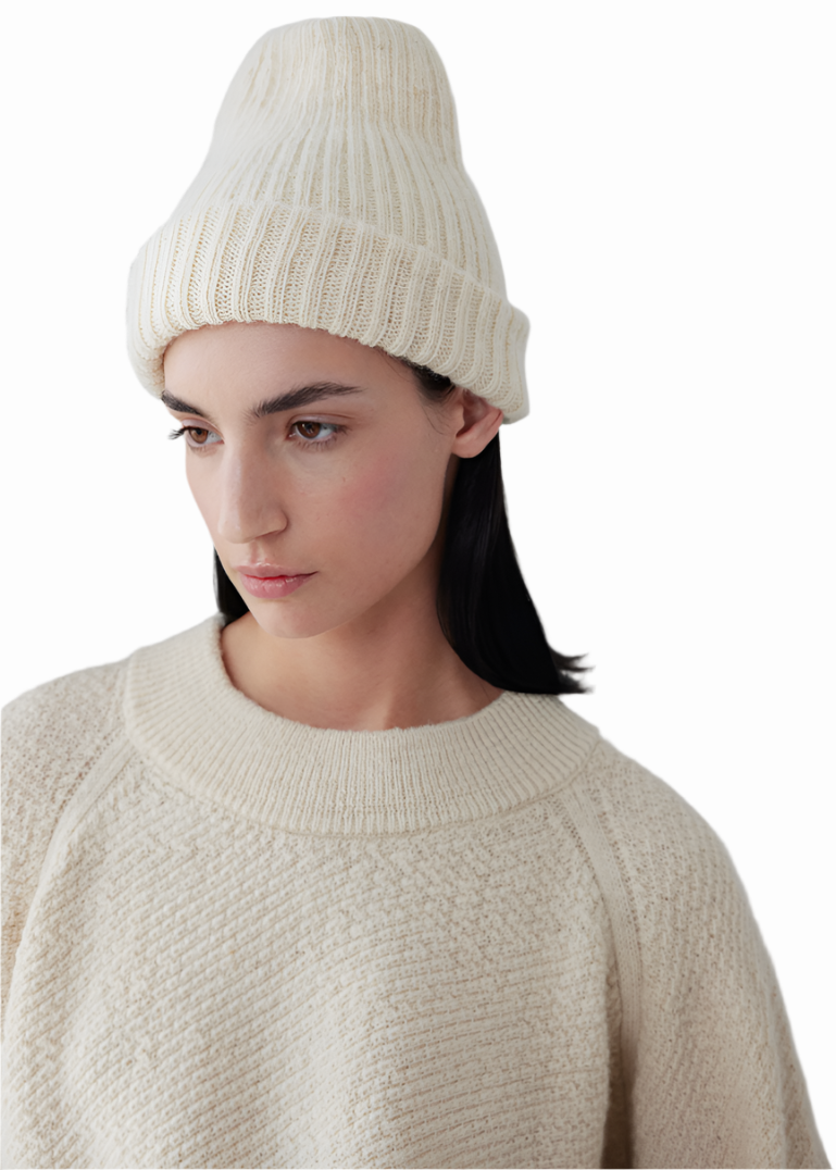 Skinny Rib Hat // Earth