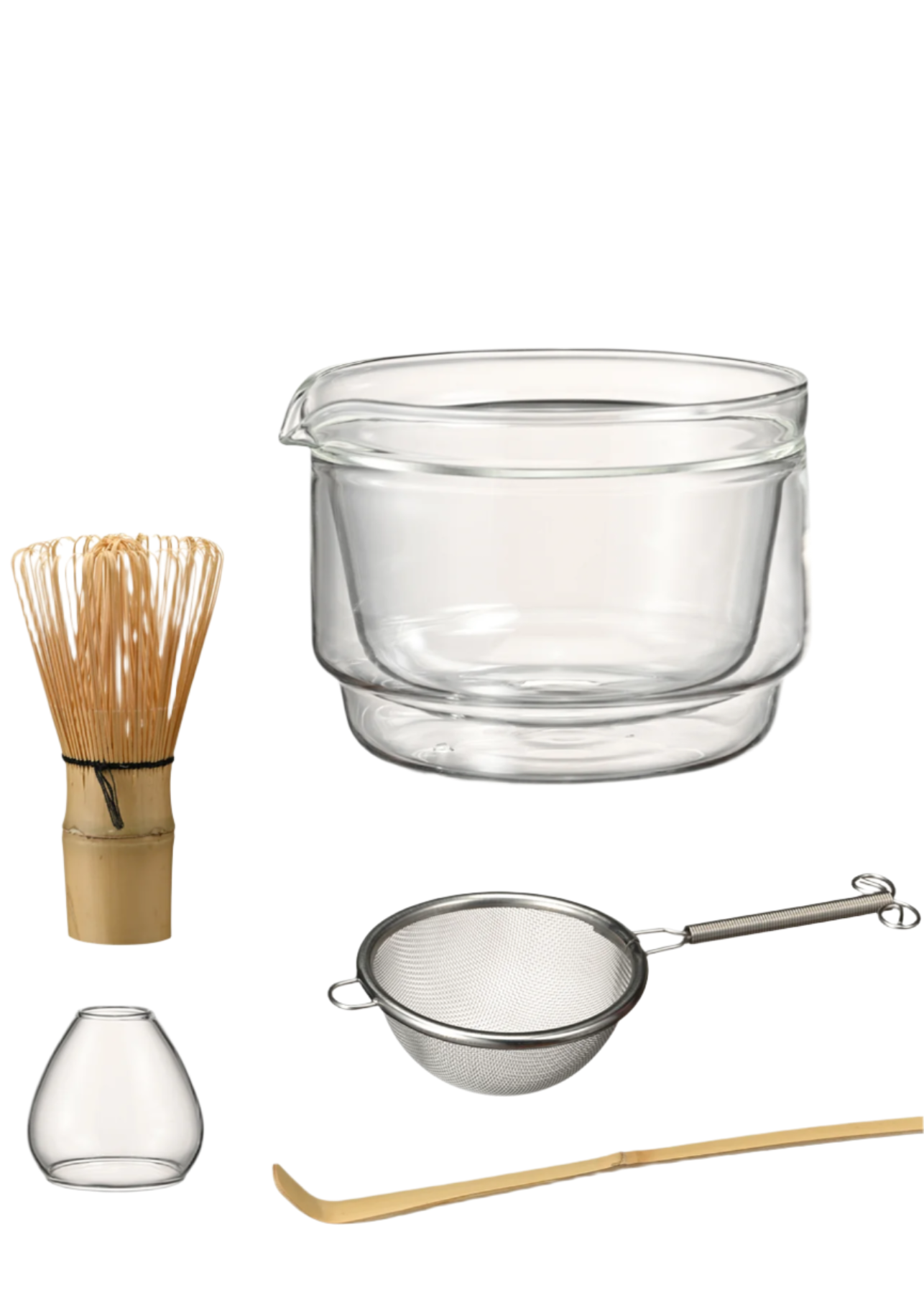 Matcha Tea Gift Set // Clear