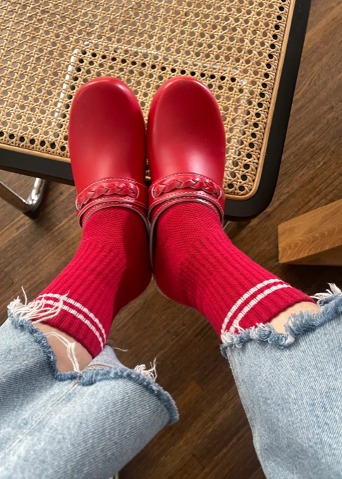 Boyfriend Socks // Red