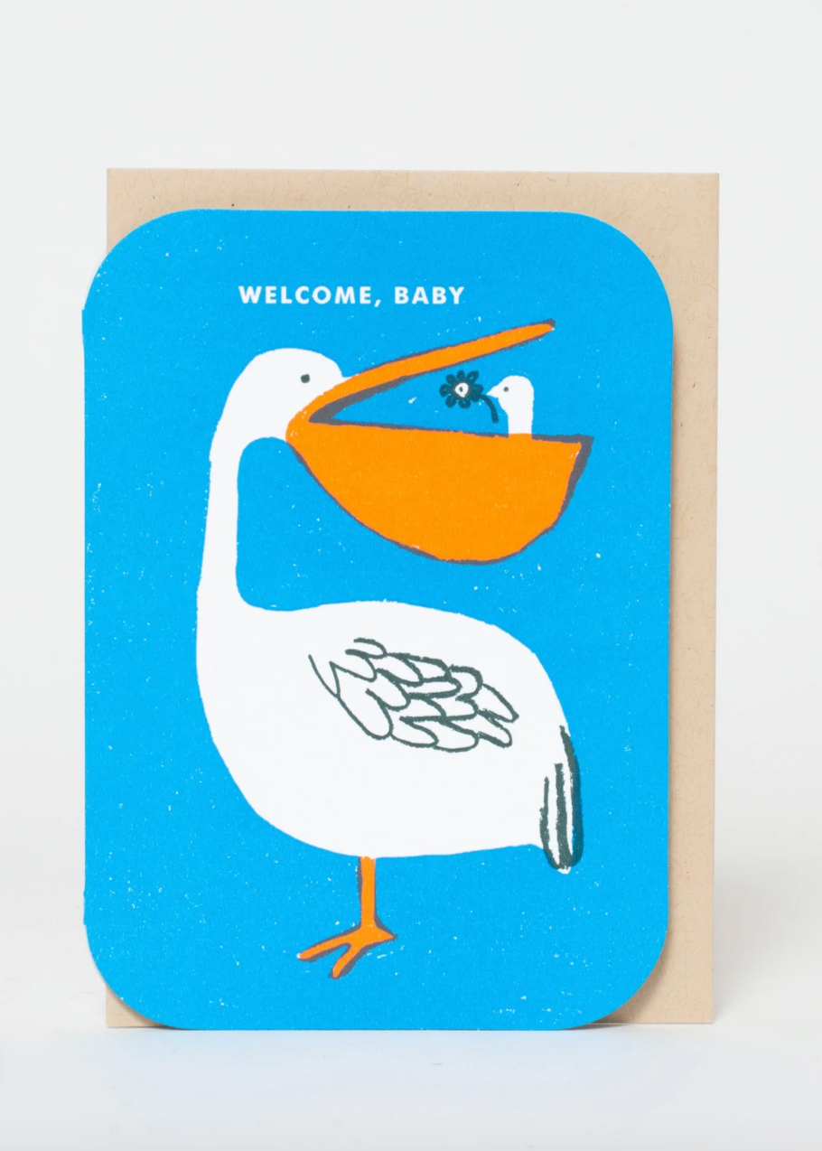 Pelican Baby Congrats Card