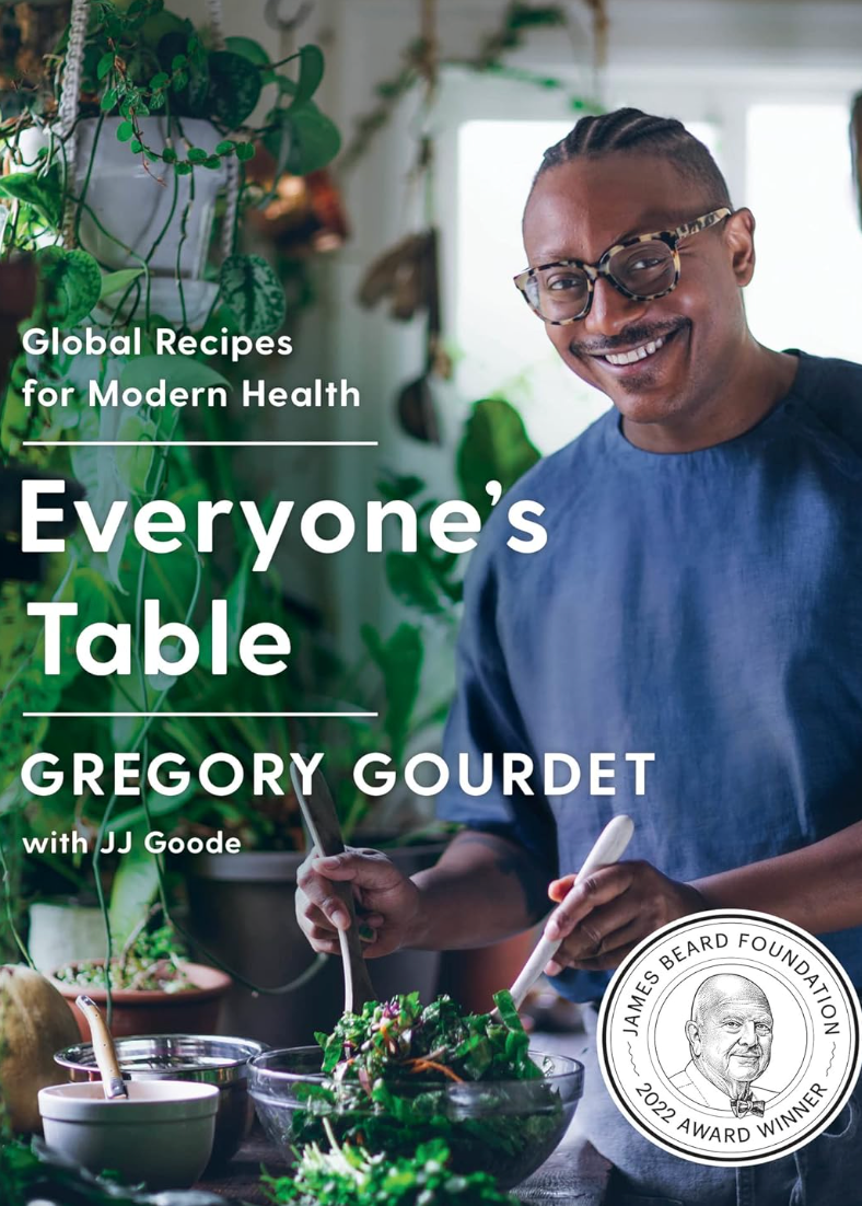 book cover with Gourdet 