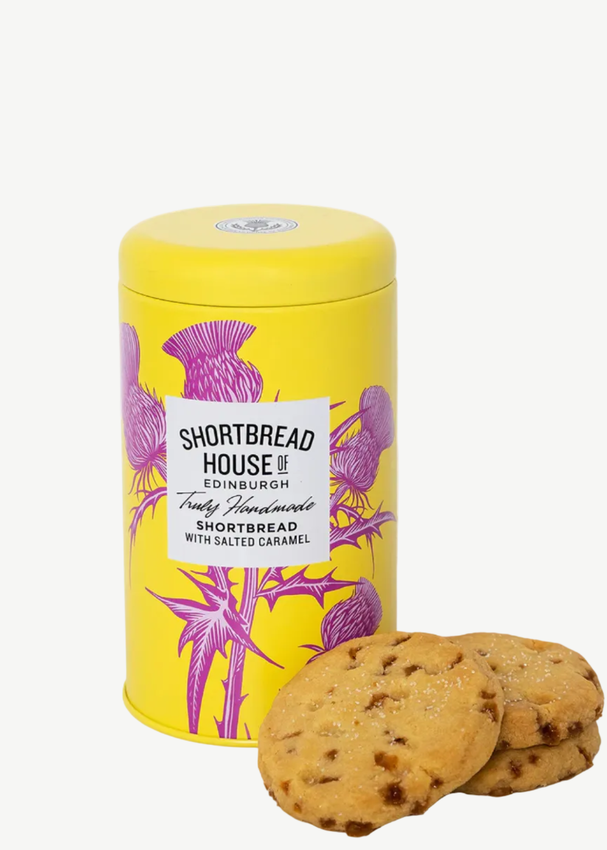 Shortbread House Tin With Salted Caramel