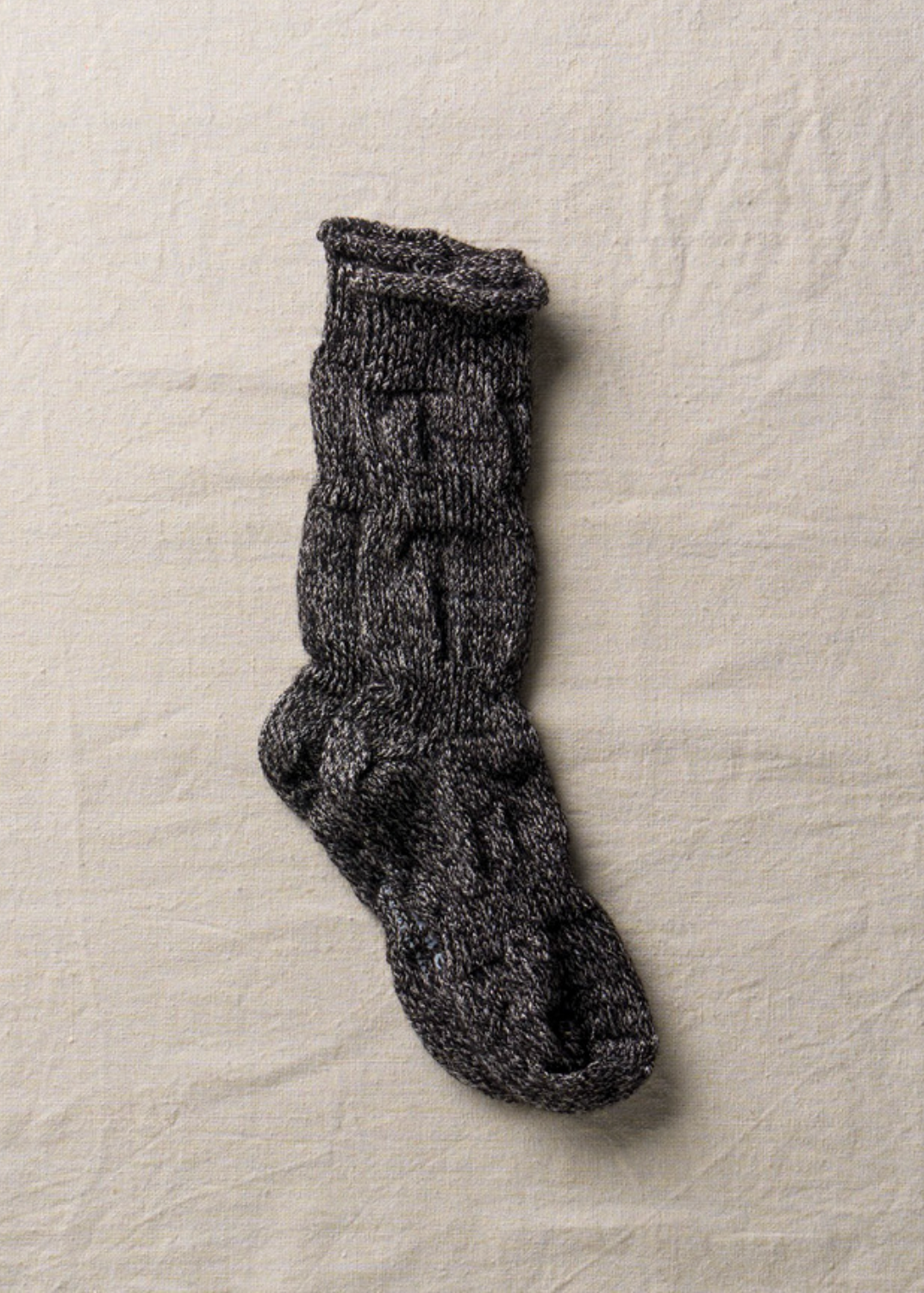 pair of black scrunchy socks