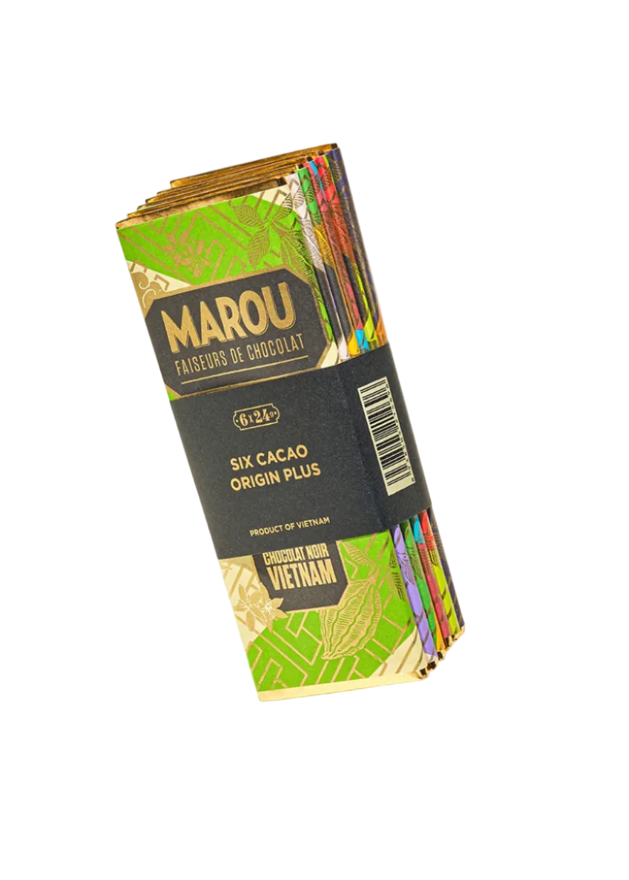 set of 6 colorful mini bars