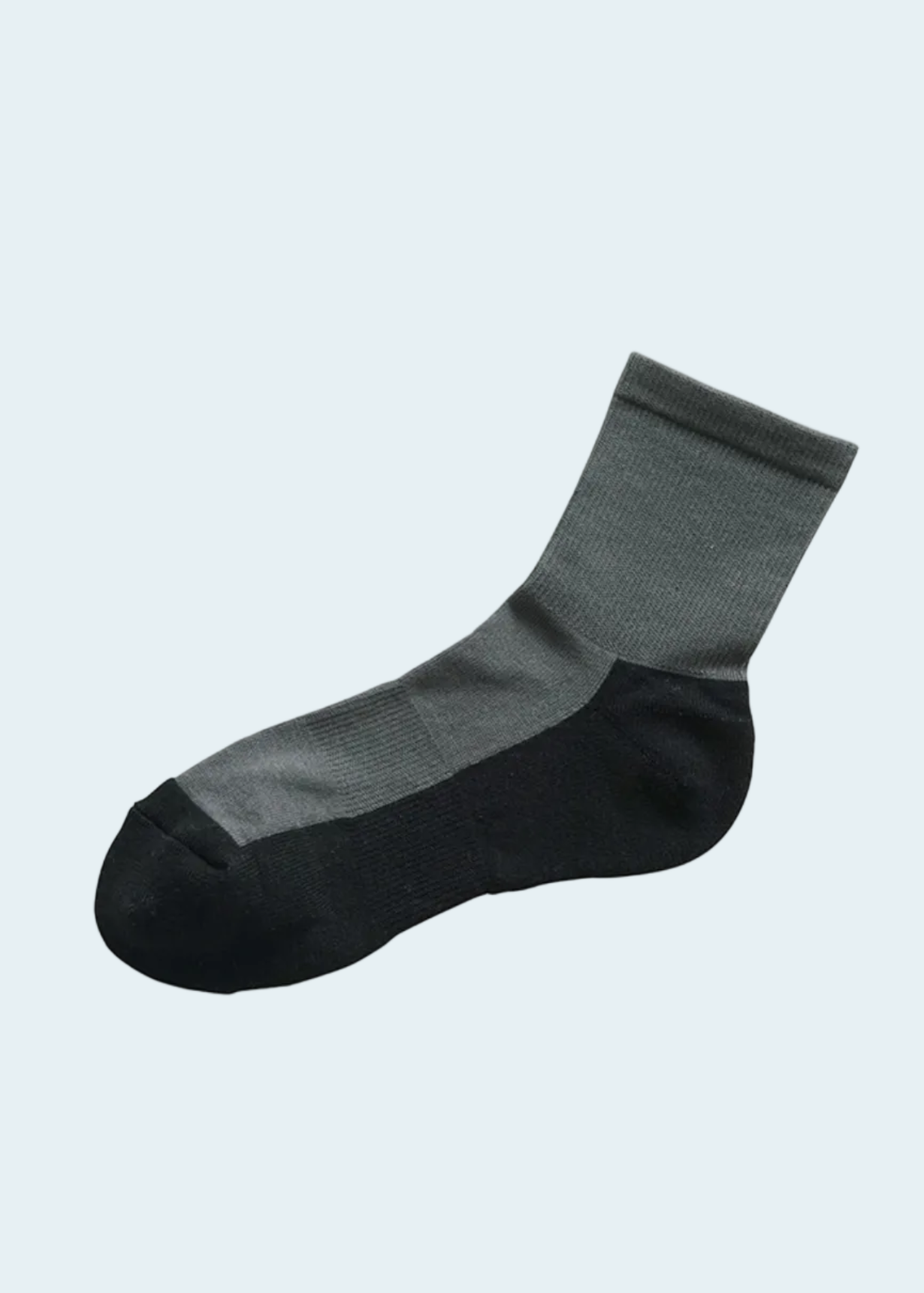 Nishiguchi Kutsushita Cotton Cashmere Walking Socks Socks – Black