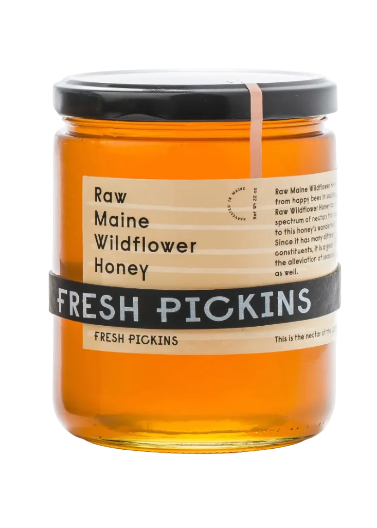 glass jar of honey