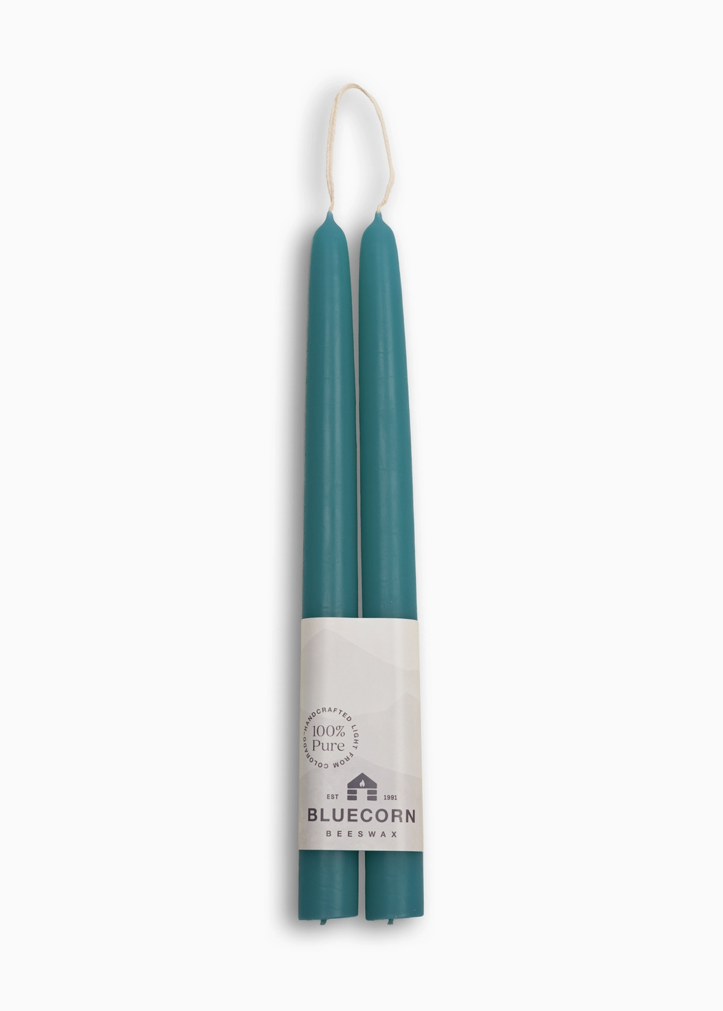 teal tapers