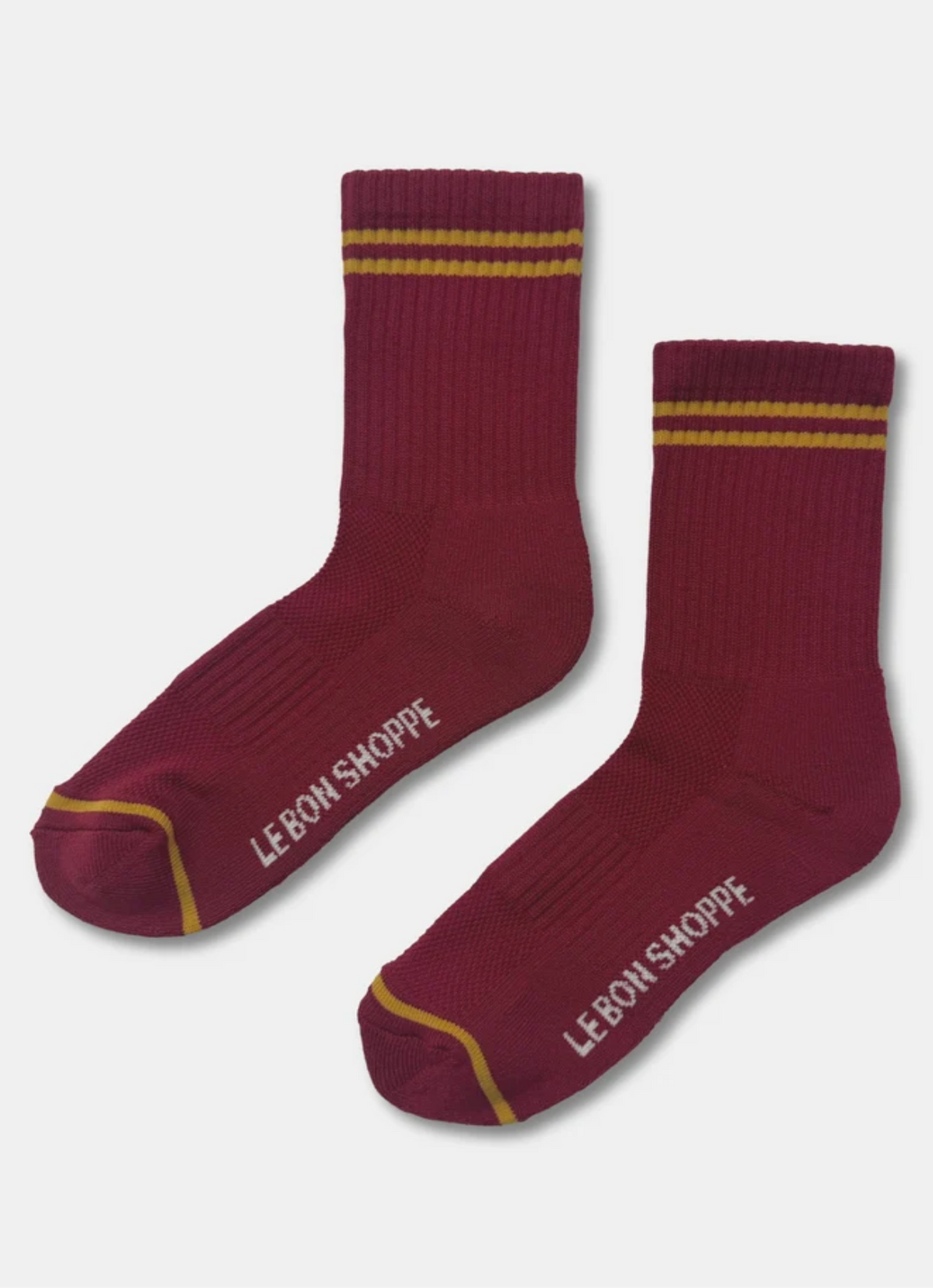 Le Bon Shoppe Boyfriend Socks – Cardinal