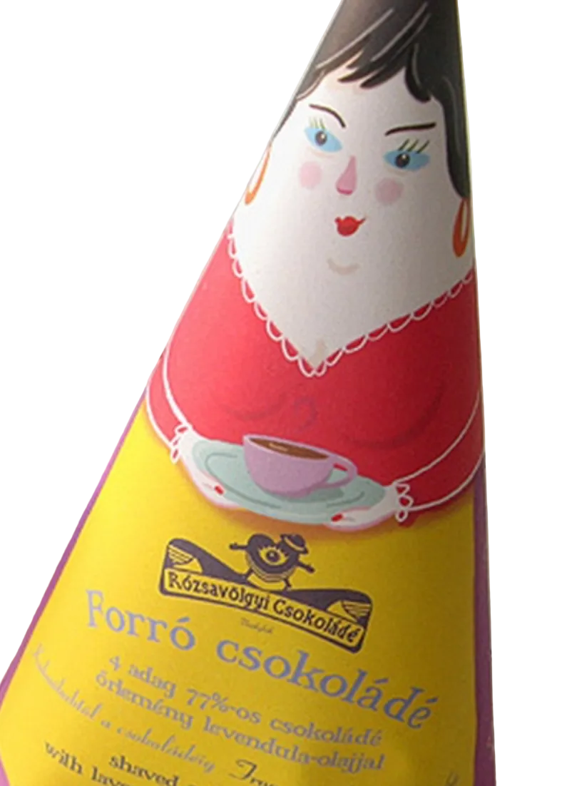 Rózsavölgyi Csokoládé Hot Chocolate – Lavender