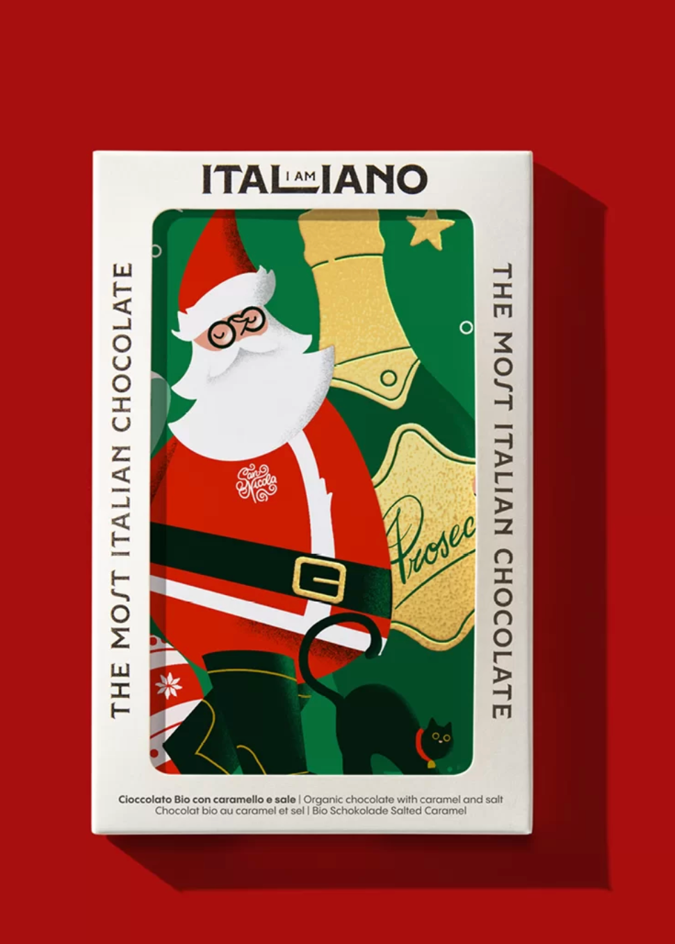 I am Italiano Organic Chocolate with Caramel and Salt – Prosecco