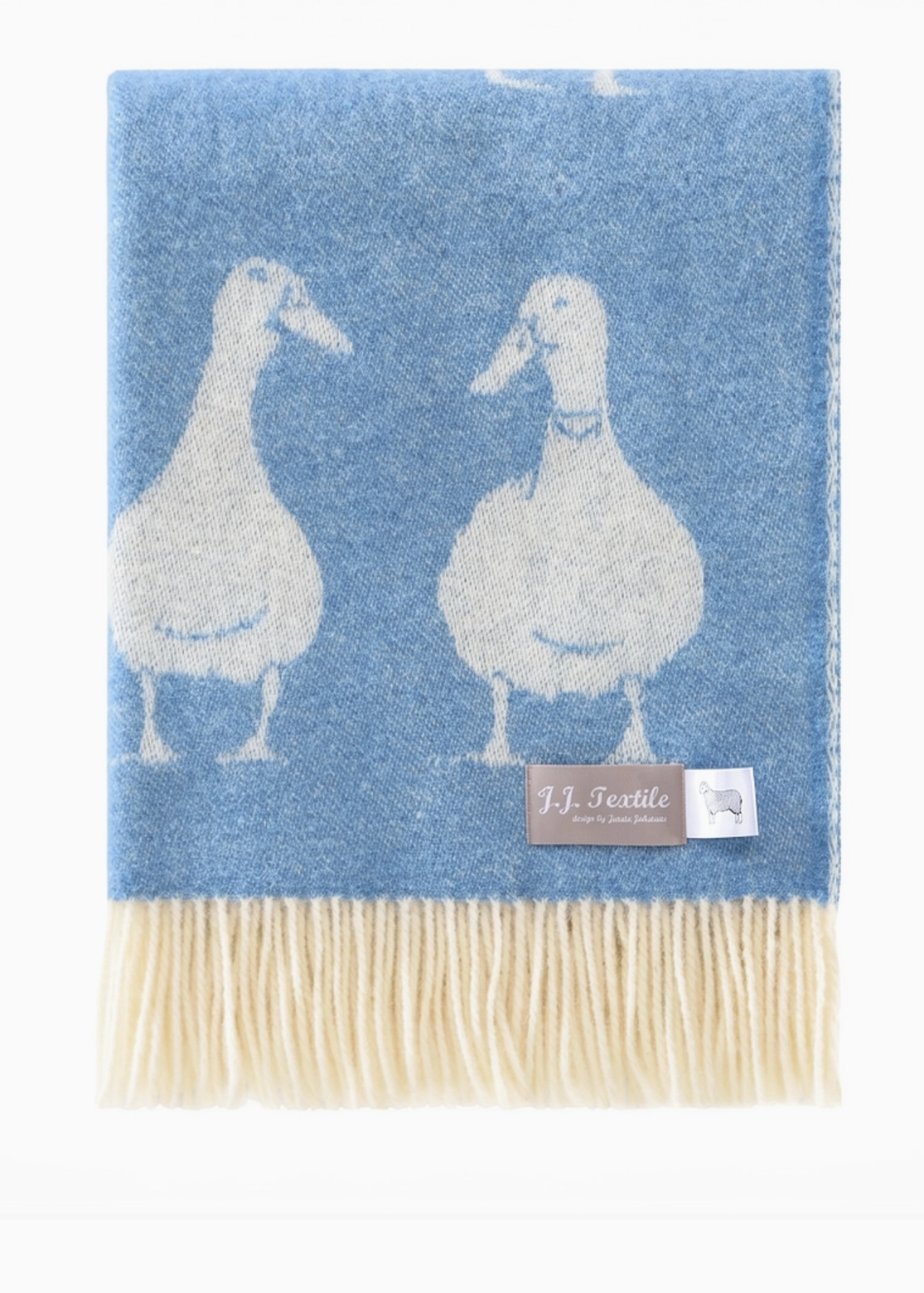 Blue Duck Wool Throw