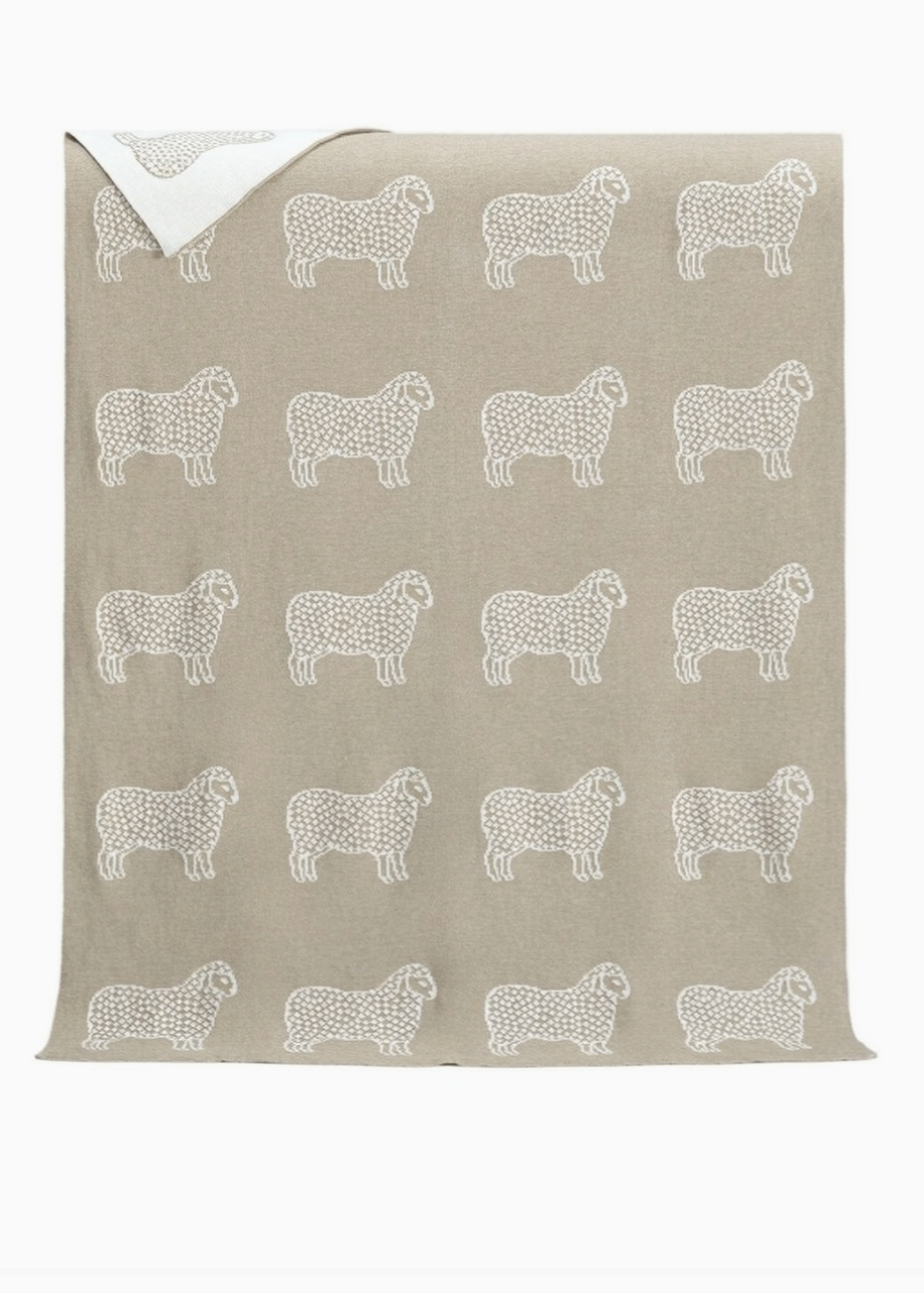Sheep Cotton Little Blanket