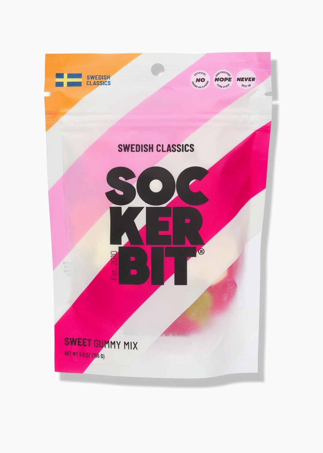 Sockerbit Sweet Gummy Mix 5.5oz Swedish Candy Mix
