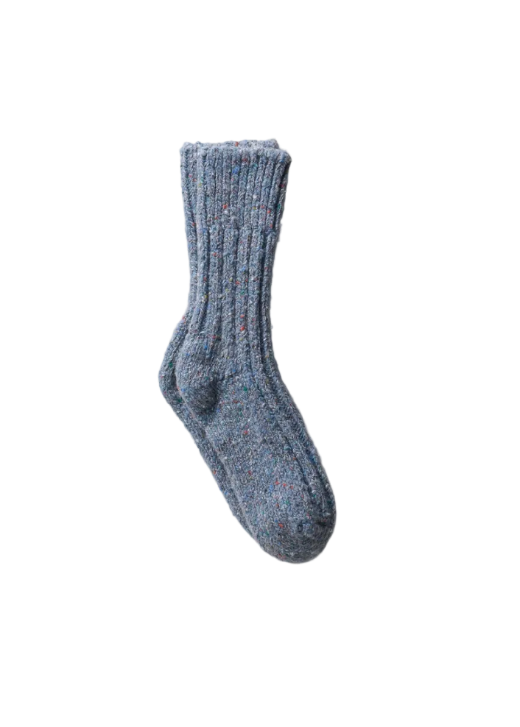 Yahae Recycled Wool Low Gauge Socks – Light Blue