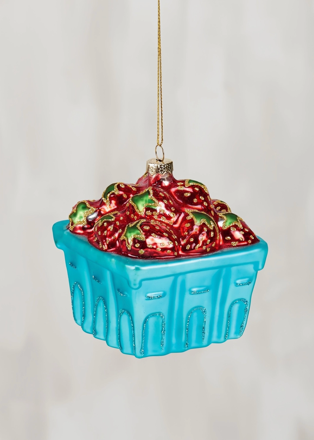 Glass Strawberry Ornament – *In-store pick-up only (Copy)
