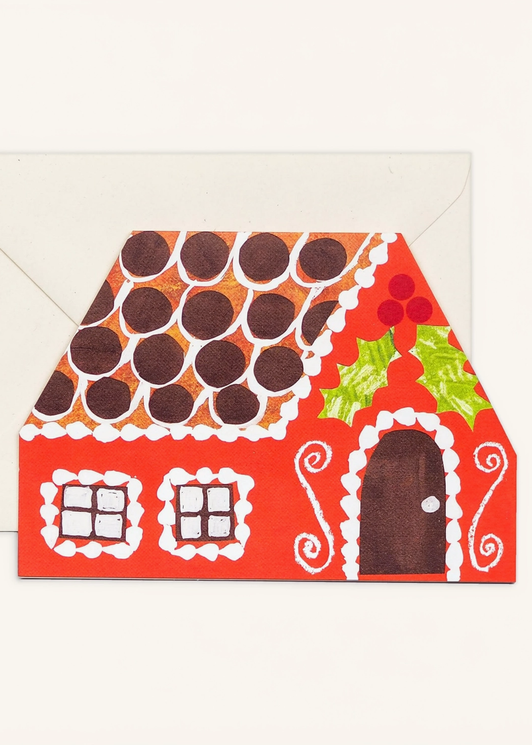 Christmas Gingerbread House Card