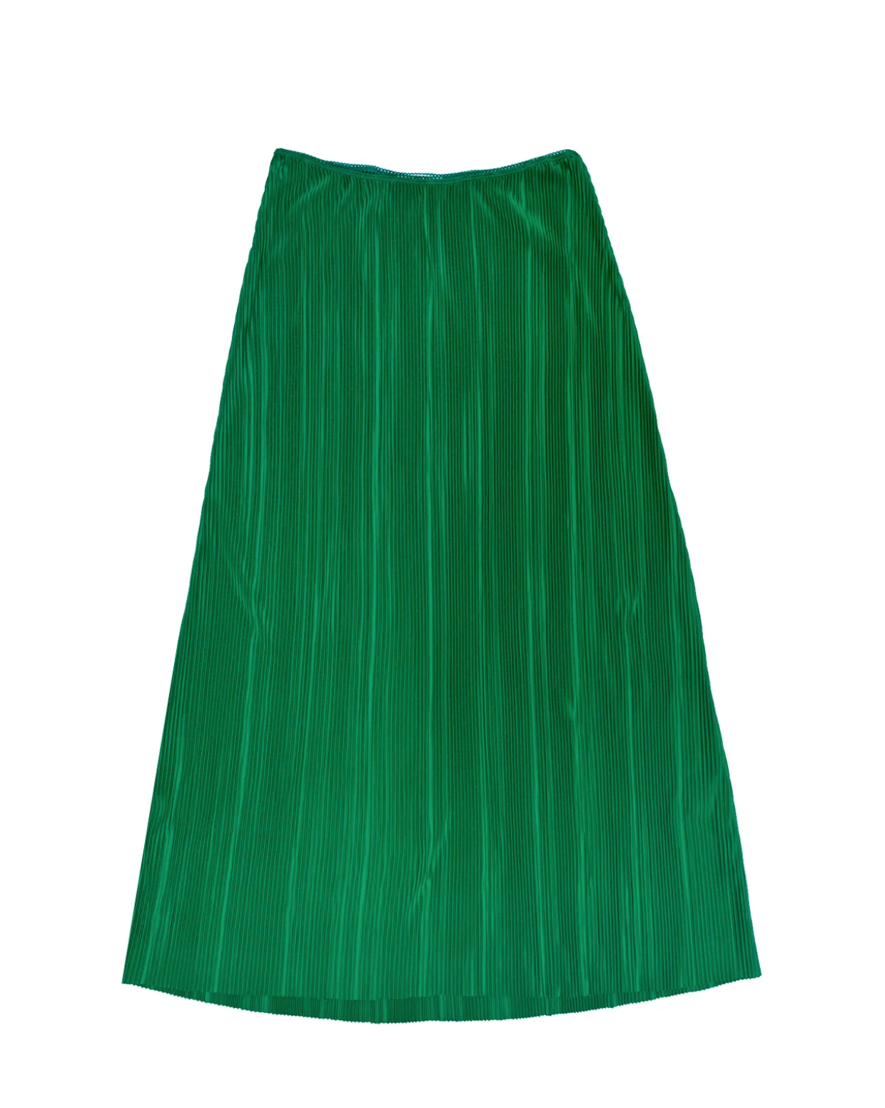 Slim Midi Skirt // Kelly Green