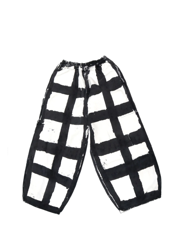 Chef Pant // Licorice Check