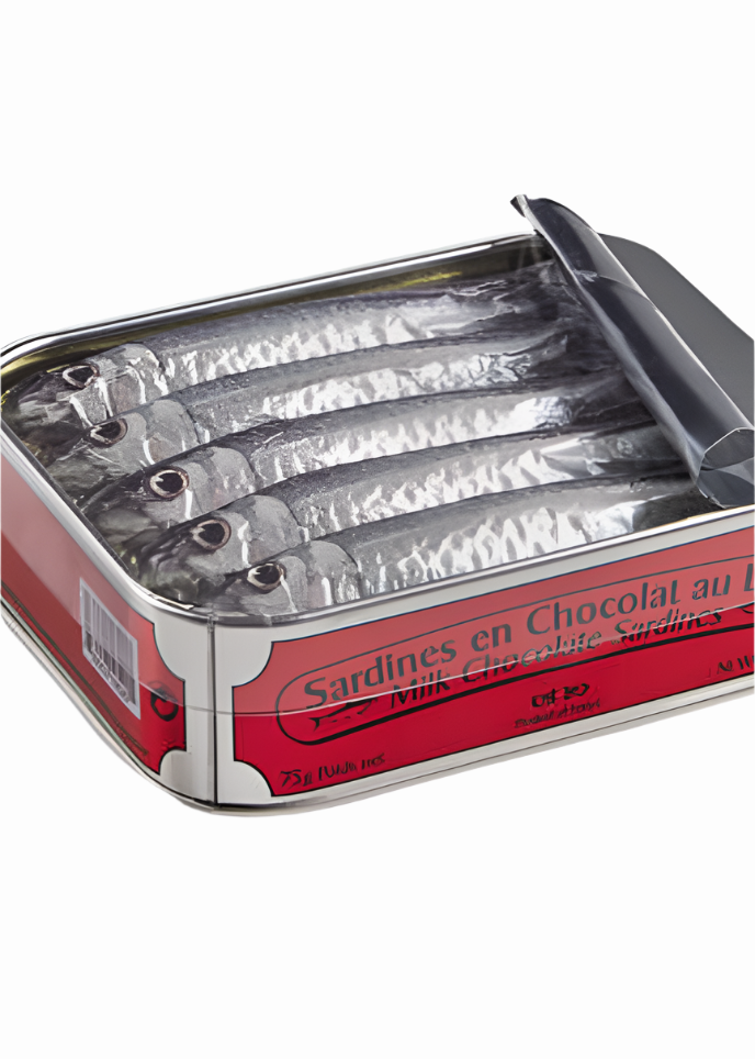 Milk Chocolate Sardines in a Box