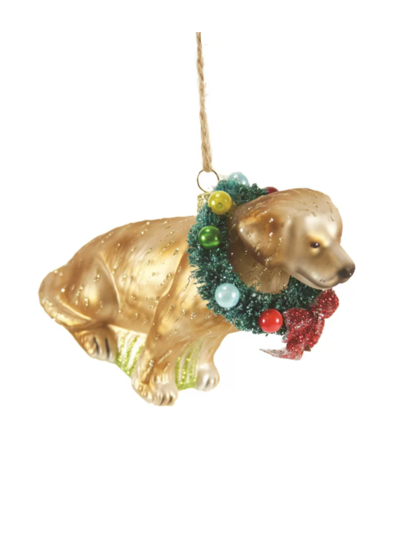 Yellow Lab Ornament