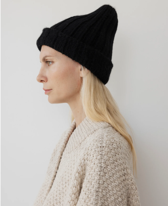 Rib Hat // Onyx