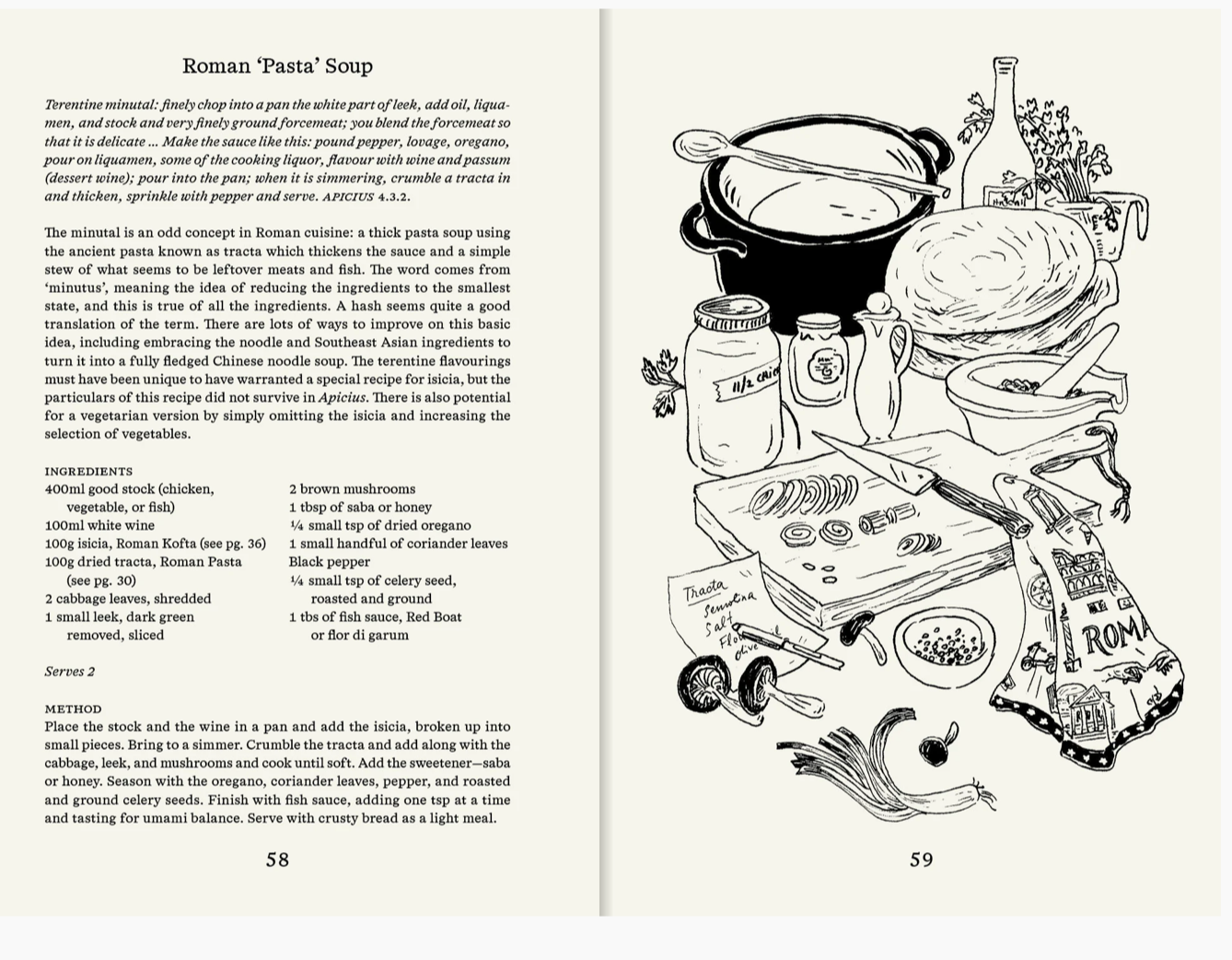 Roman Recipes for Modern Cooks