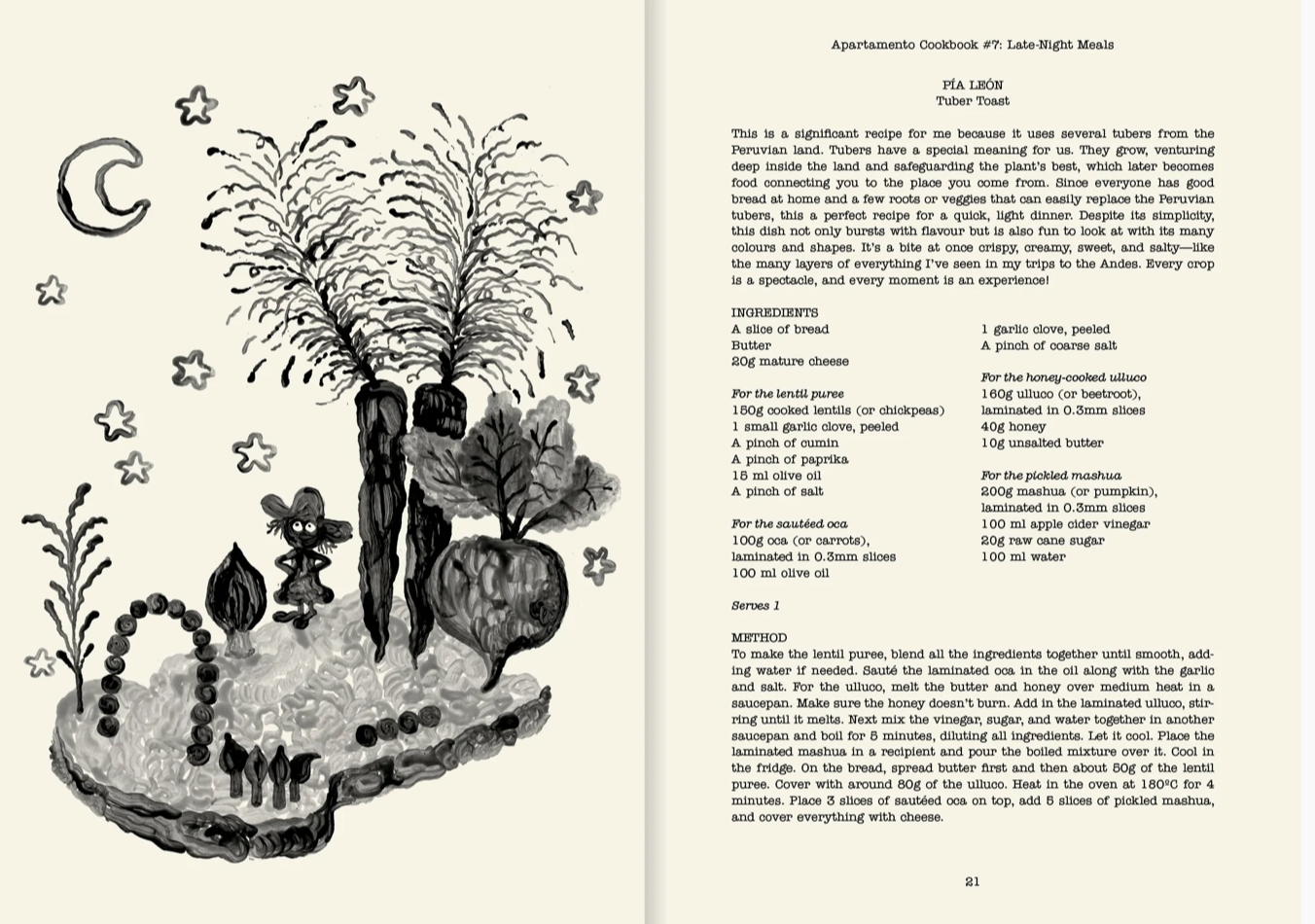Apartamento Cookbook #7: Late Night Meals