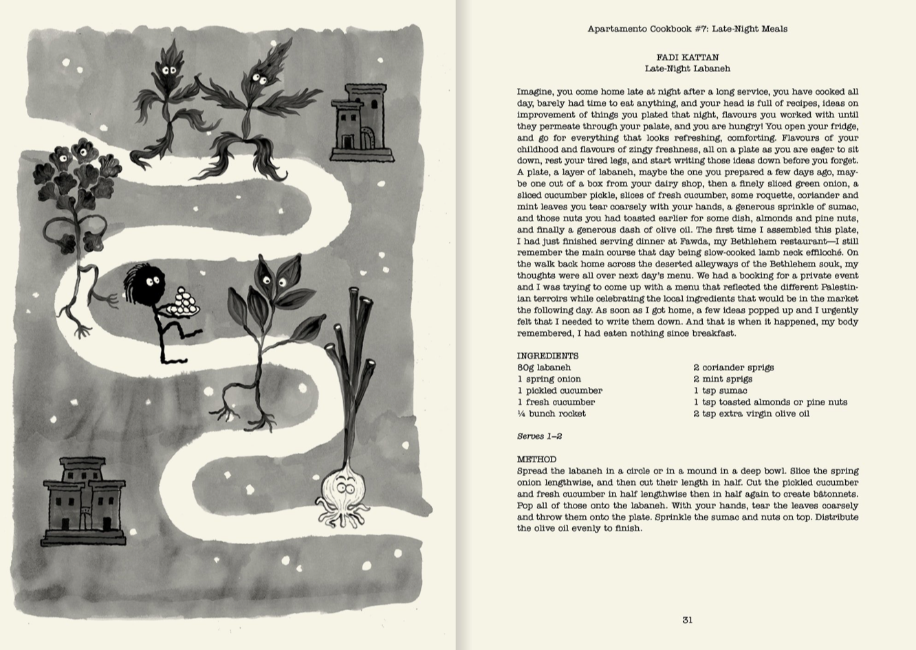 Apartamento Cookbook #7: Late Night Meals