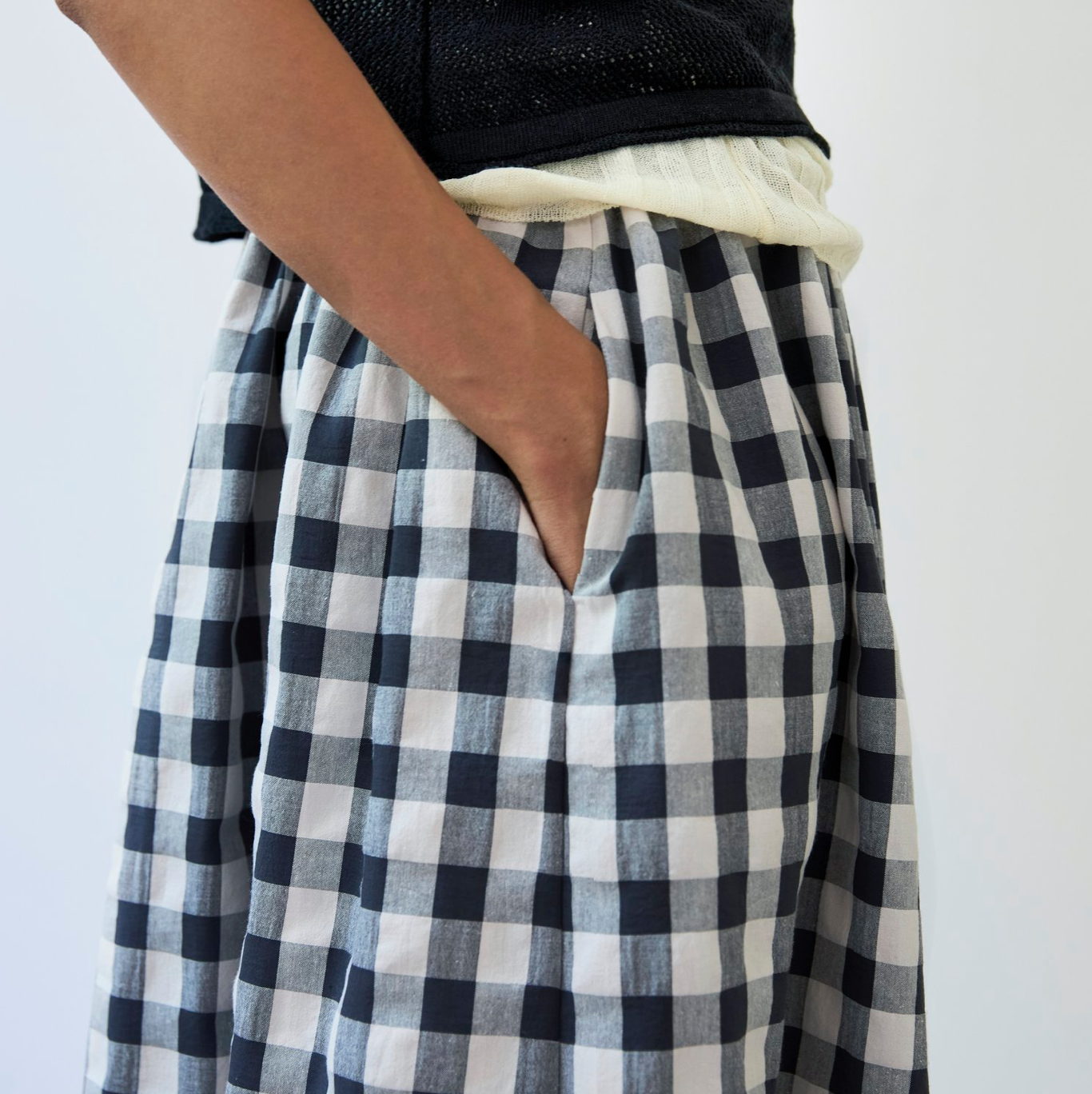 Salma Skirt // Gingham