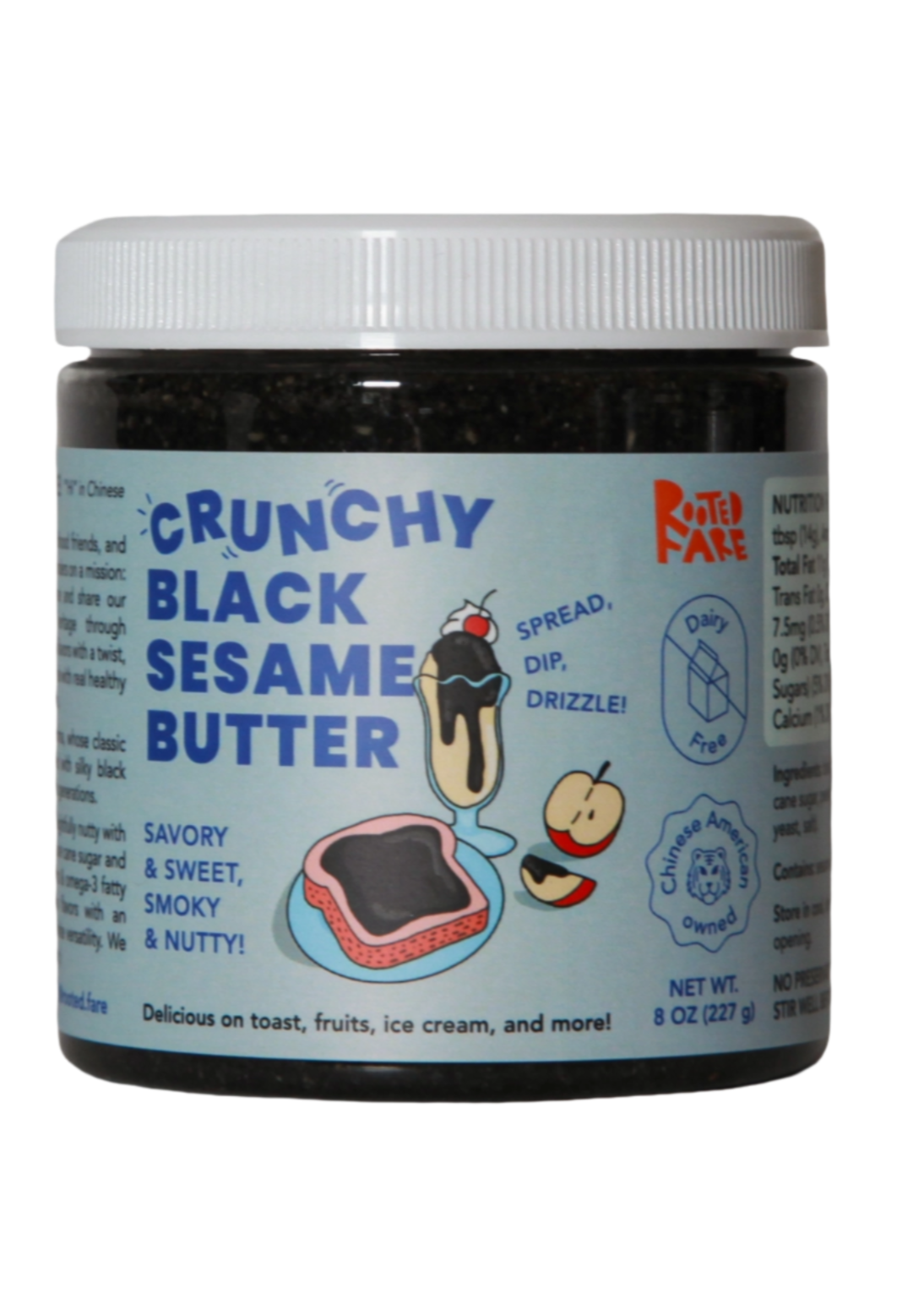 Black Sesame Crunchy Butter