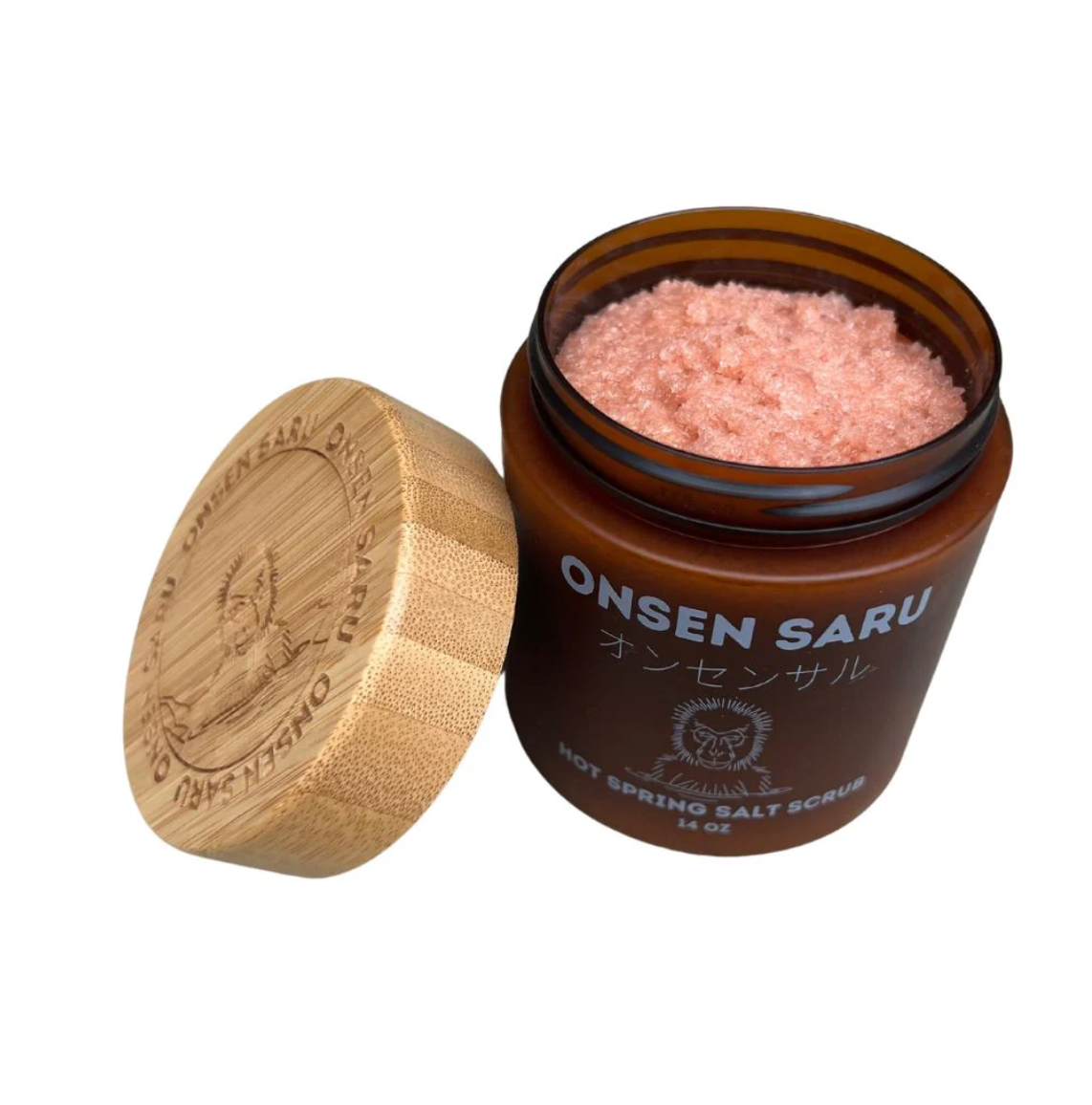 Onsen Saru Hot Spring Salt Scrub //  オンセンサル