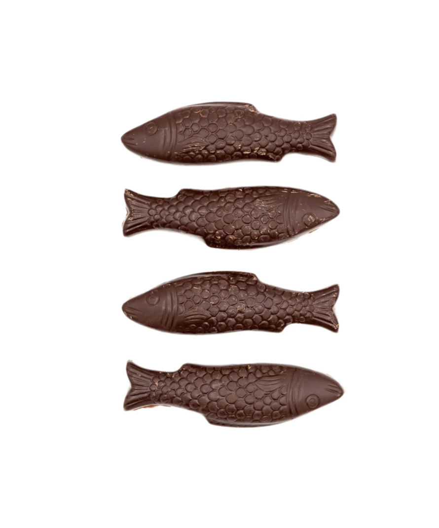 Dark Chocolate Sardines in a Can