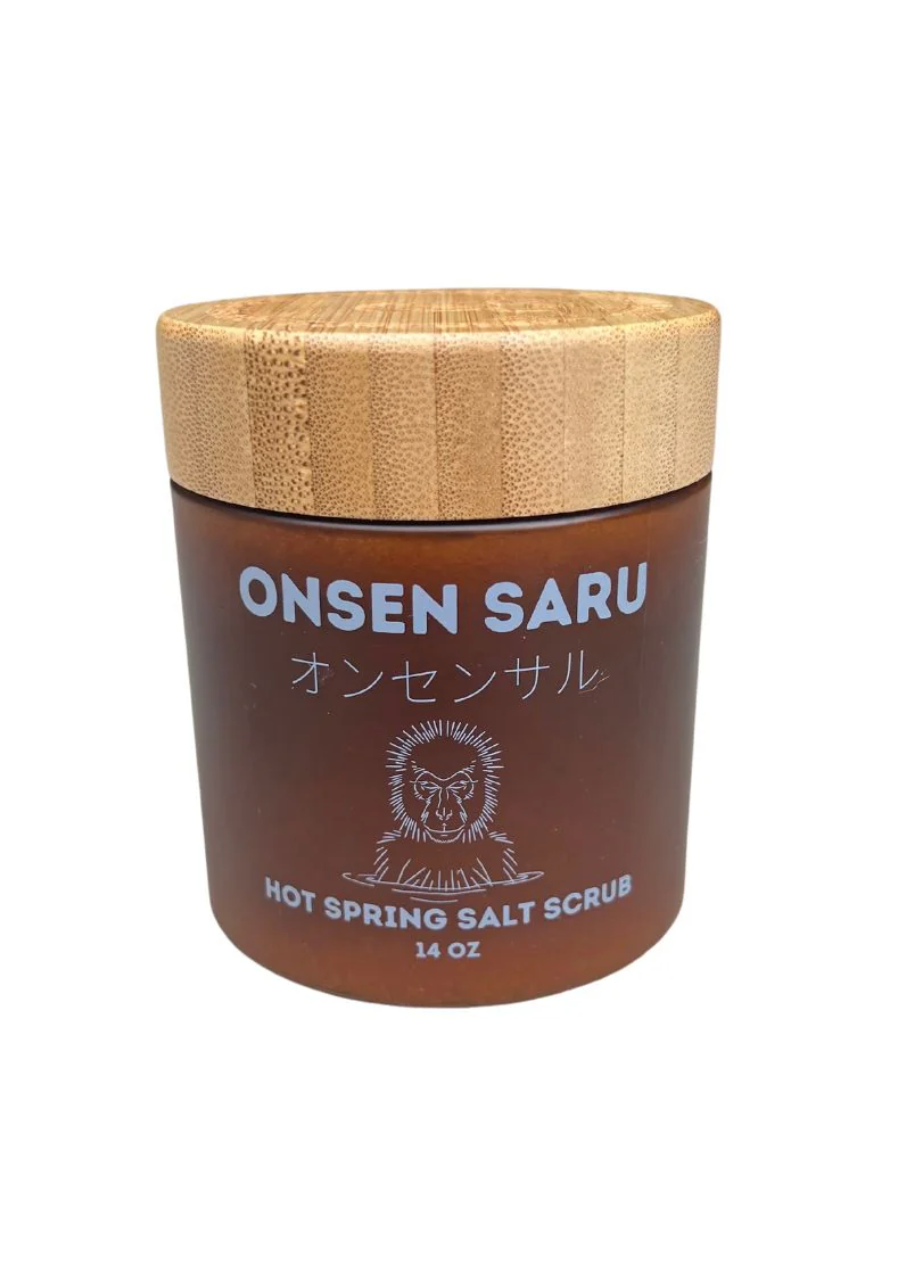 Onsen Saru Hot Spring Salt Scrub //  オンセンサル