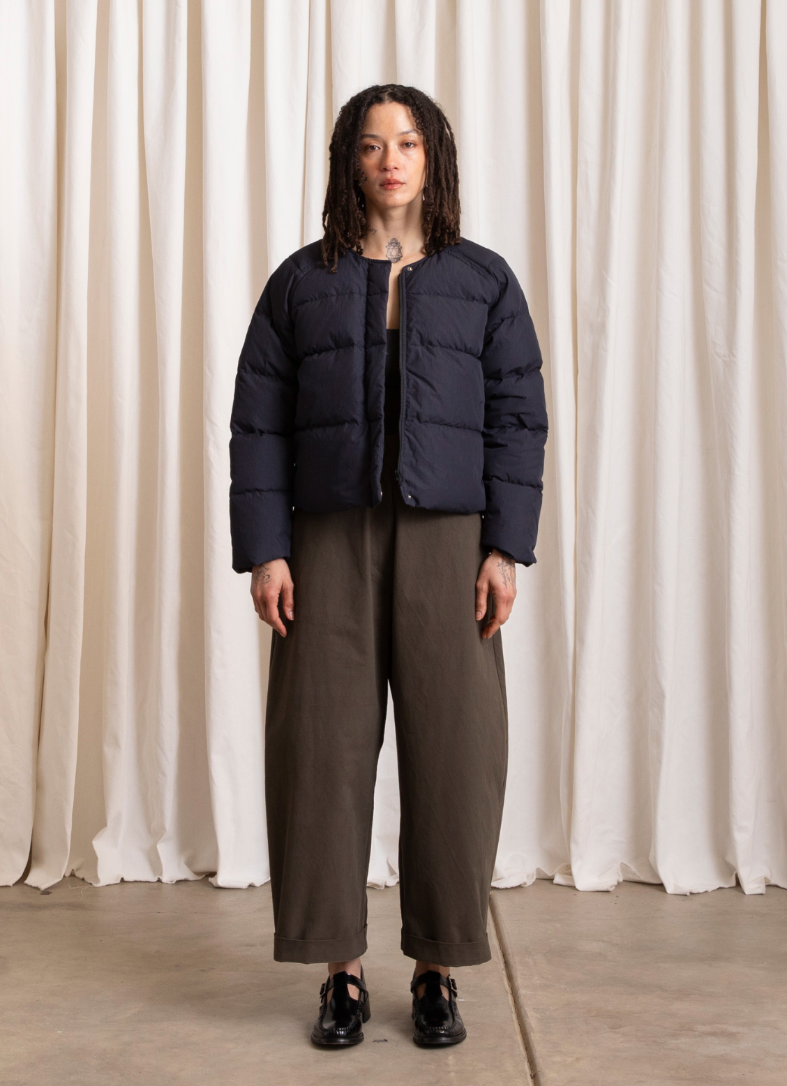 Puffer Jacket // Deep Navy