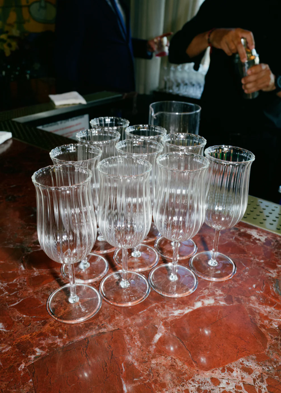 Tulip Wine Glass // Set of 4