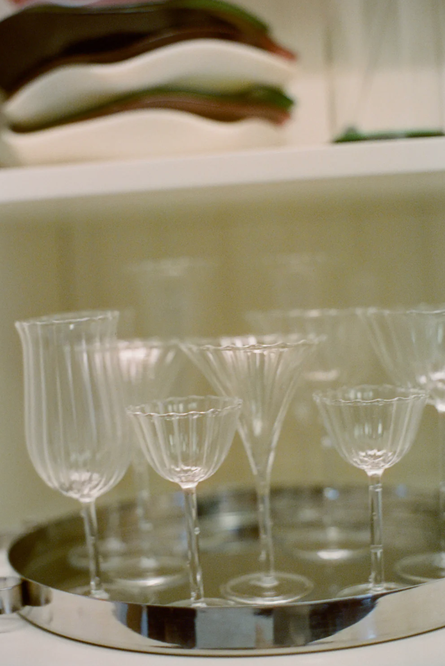 Tulip Wine Glass // Set of 4